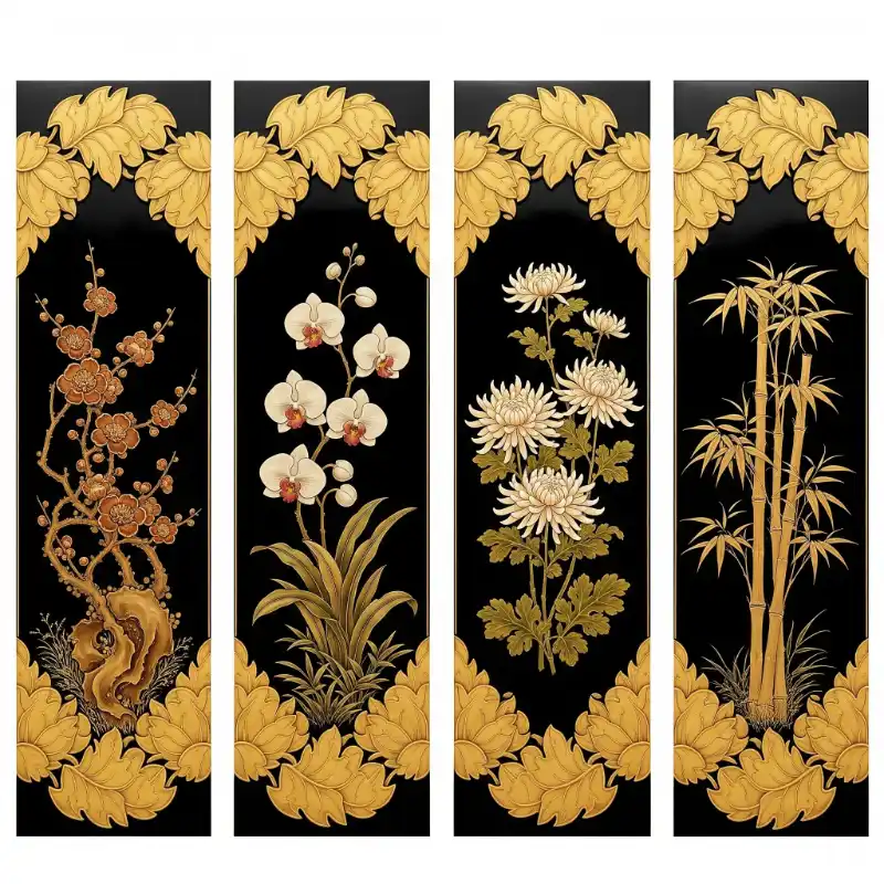 Bức tranh tứ bình 7