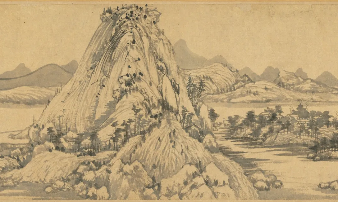 Bức “Phú Xuân sơn cư đồ” (富春山居圖) của Hoàng Công Vọng (黃公望)