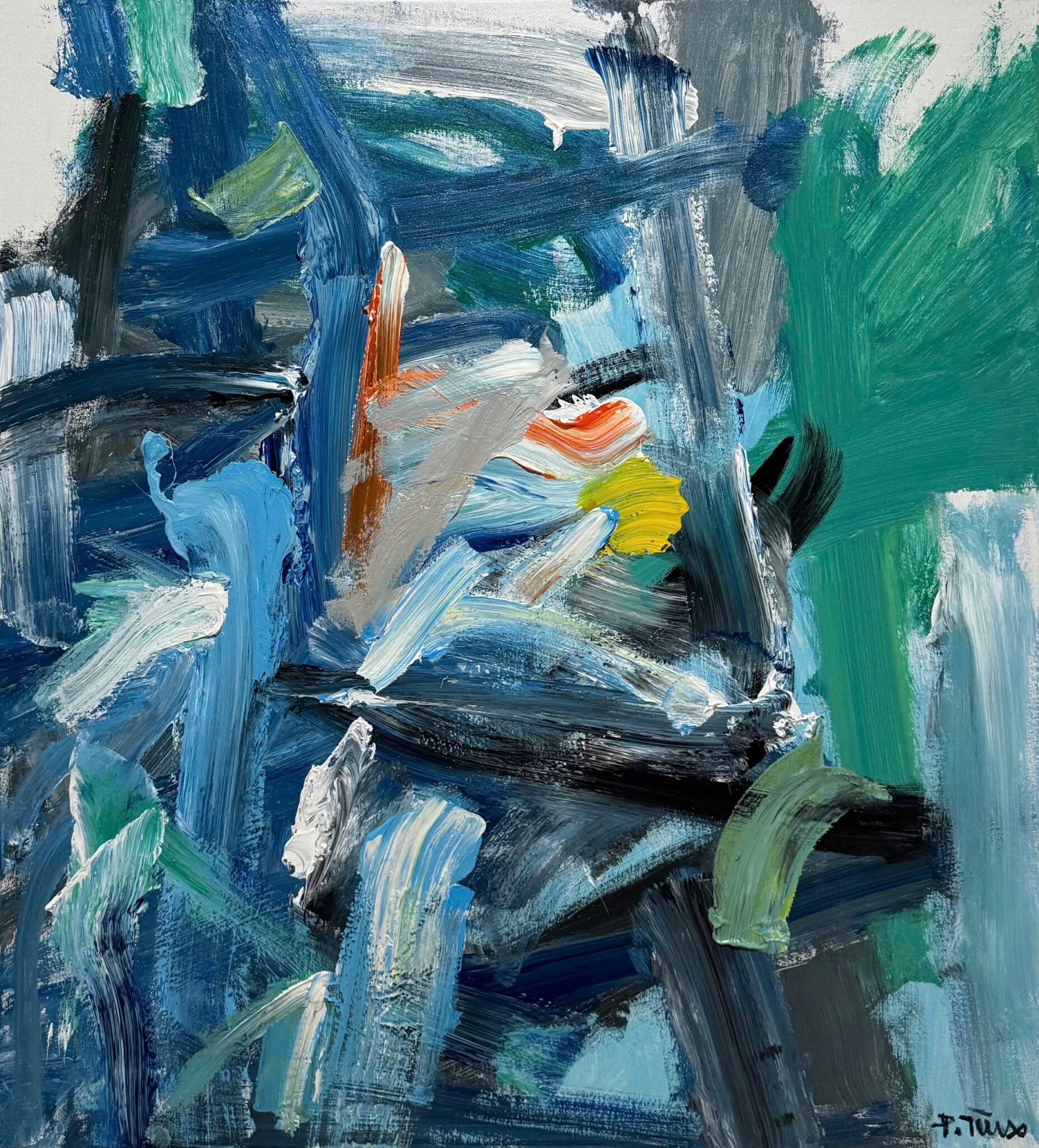 Tranh Abstract October - Artnam Gallery
