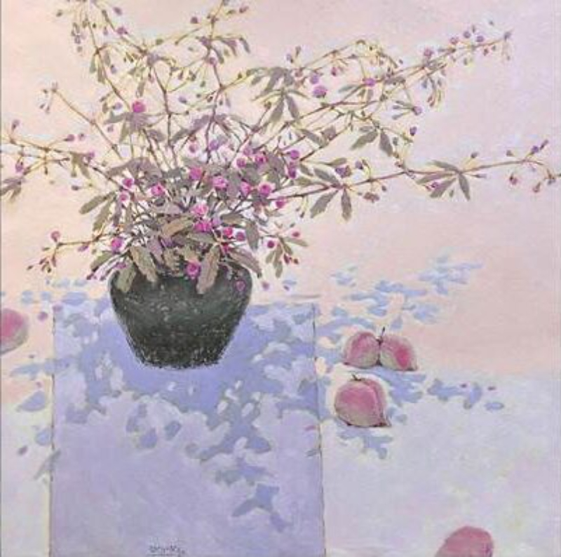 Mẫu tranh tĩnh vật màu đẹp số 7