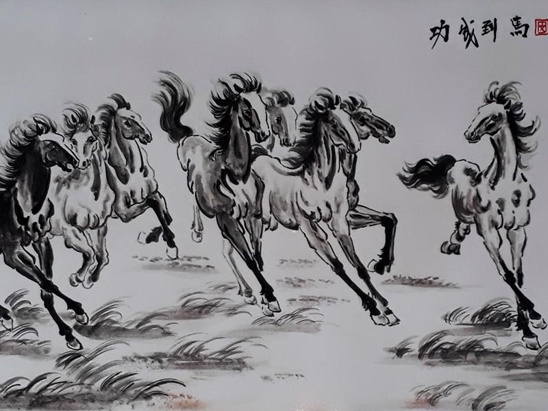 Mã đáo thành công thư pháp – Biểu tượng may mắn và thịnh vượng 5 Biểu tượng tài lộc