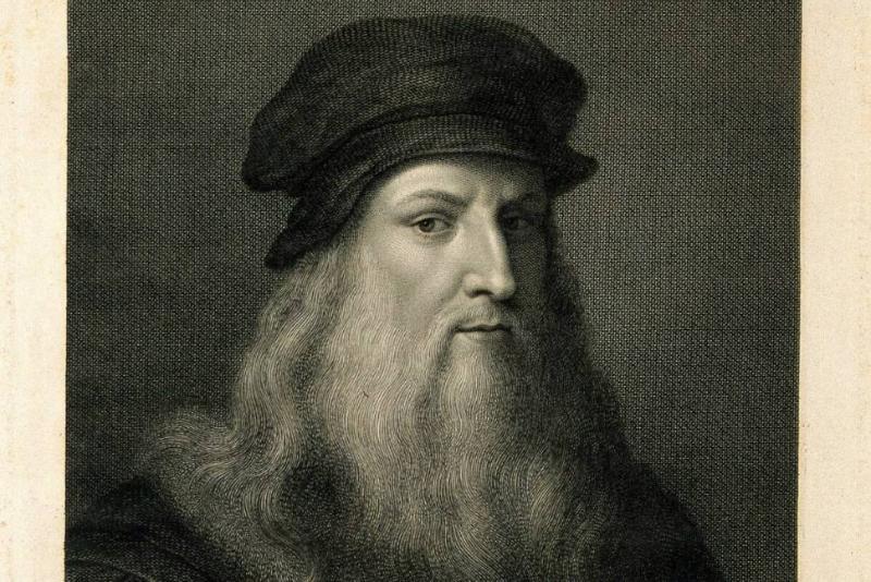 Bức tranh chân dung của họa sĩ Leonardo da Vinci