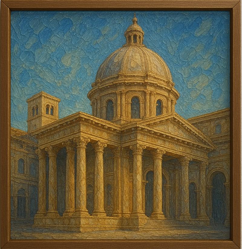 Bức tranh kiến trúc 3D