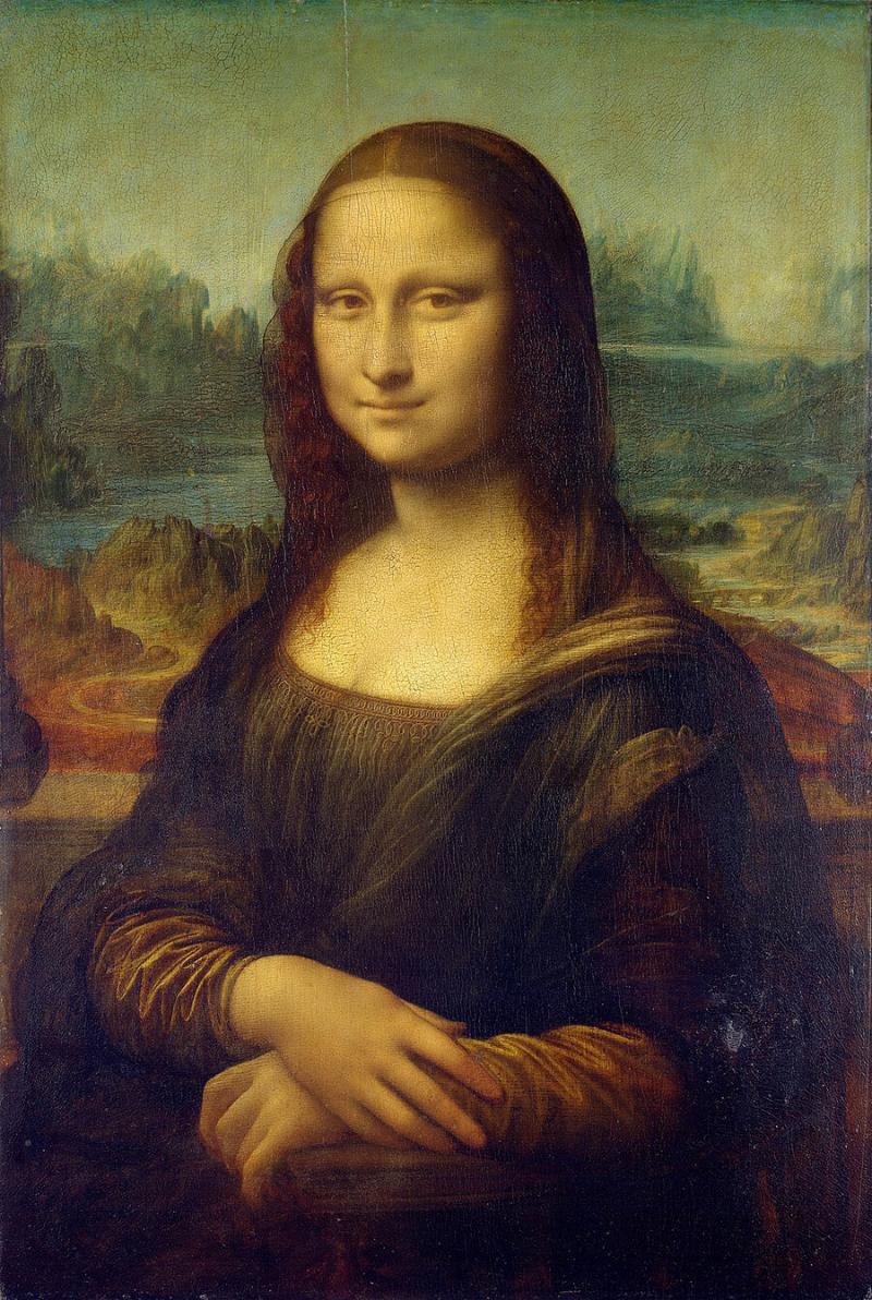 Tranh họa sĩ Mona Lisa