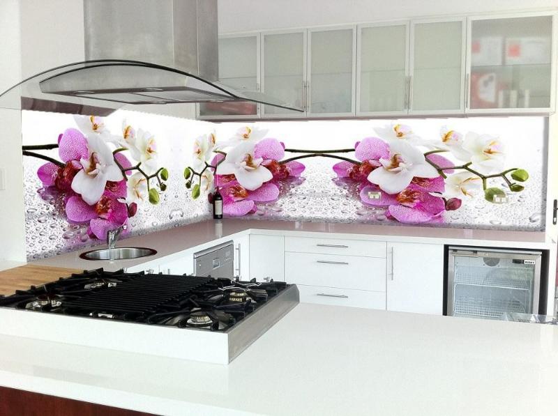 99+ Tranh kính nghệ thuật điểm nhấn cho nội thất 7 Tranh kính phòng bếp