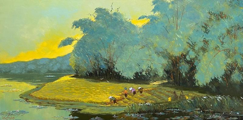 Tranh Nghệ Thuật của họa sĩ Đặng Đình Ngỡ
