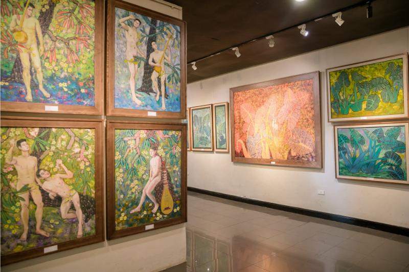 Triển lãm tranh của họa sĩ Dương Xuân Quyền