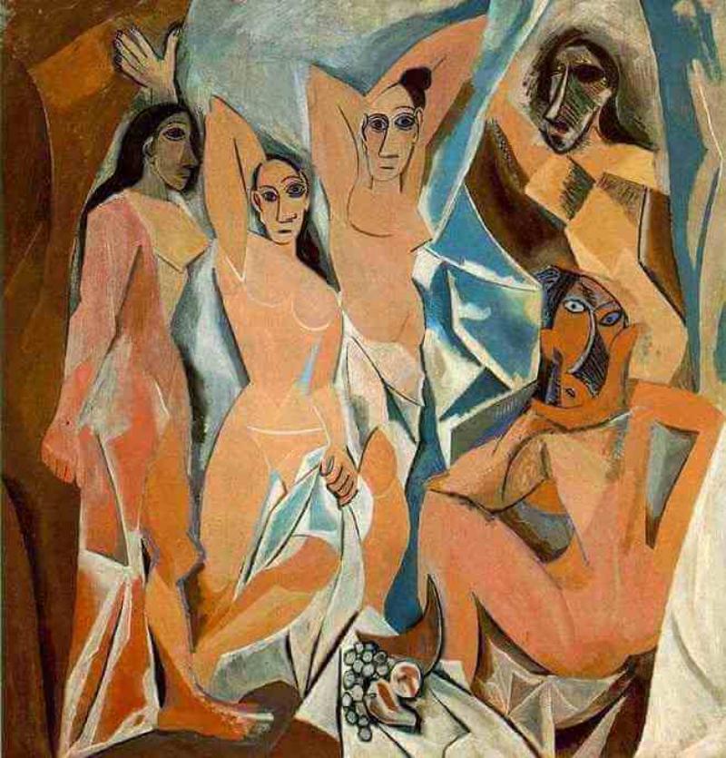 Tác phẩm “Les Demoiselles d’Avignon” của Pablo Picasso