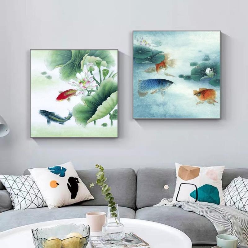 Chọn tranh decor mang ý nghĩa phong thủy tích cực để thu hút tài lộc và bình an cho gia chủ