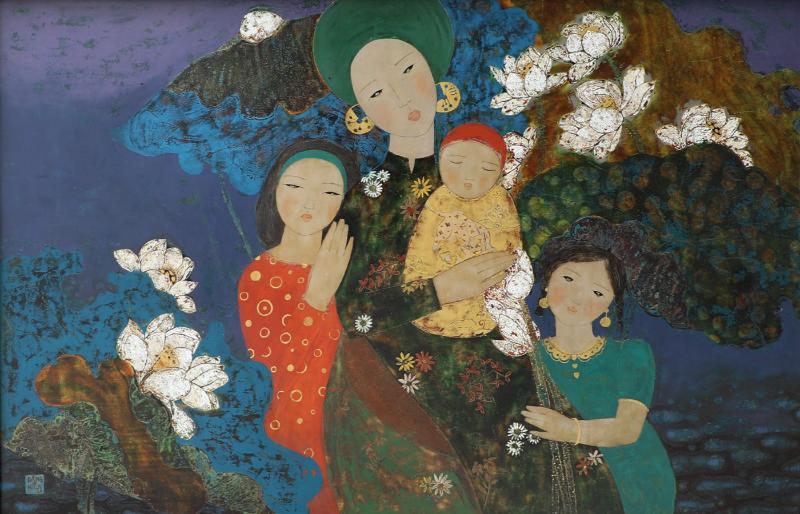 Sắc màu truyền thống qua bàn tay nghệ nhân sơn mài Việt Nam