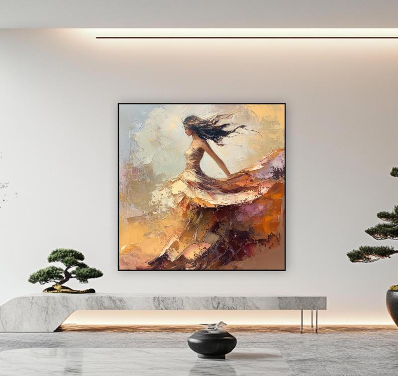 Tranh sơn dầu vintage