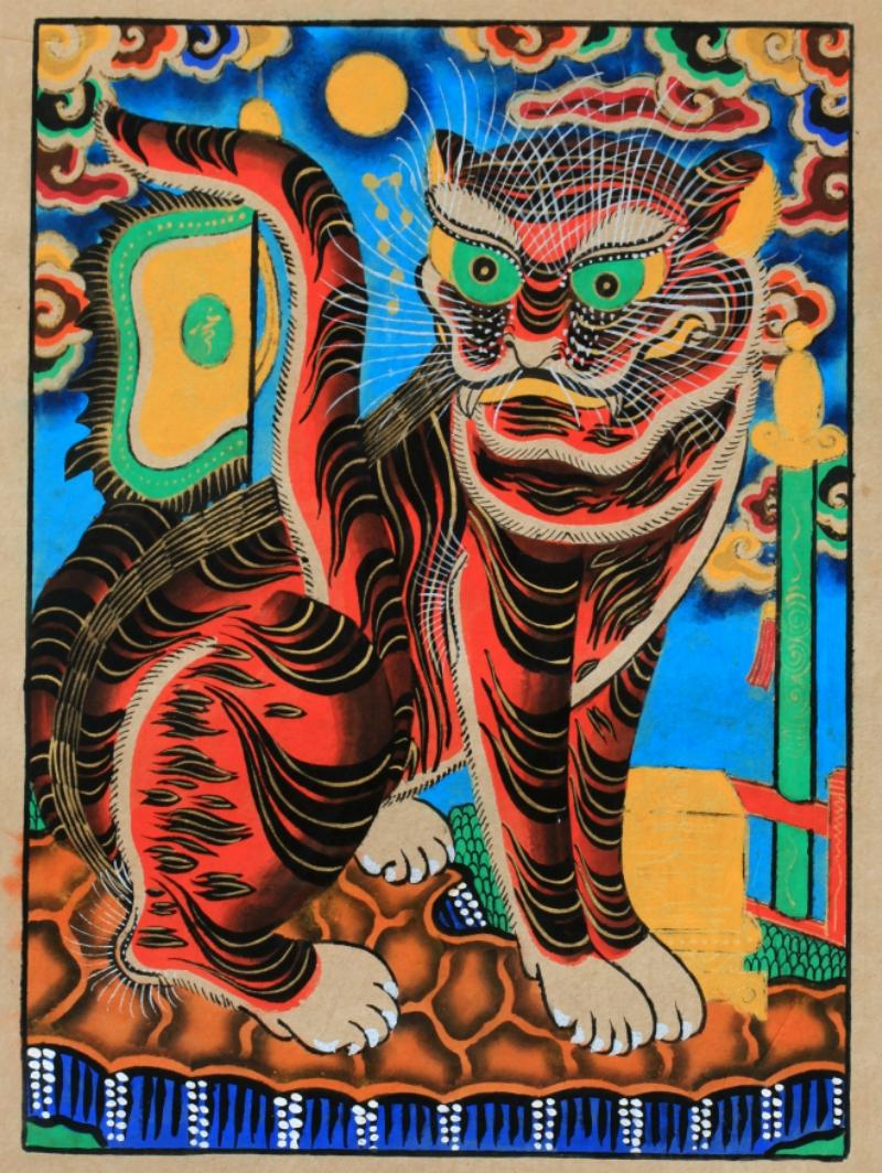 Kỹ thuật in – vẽ tranh hàng trống bằng một bản khắc riêng