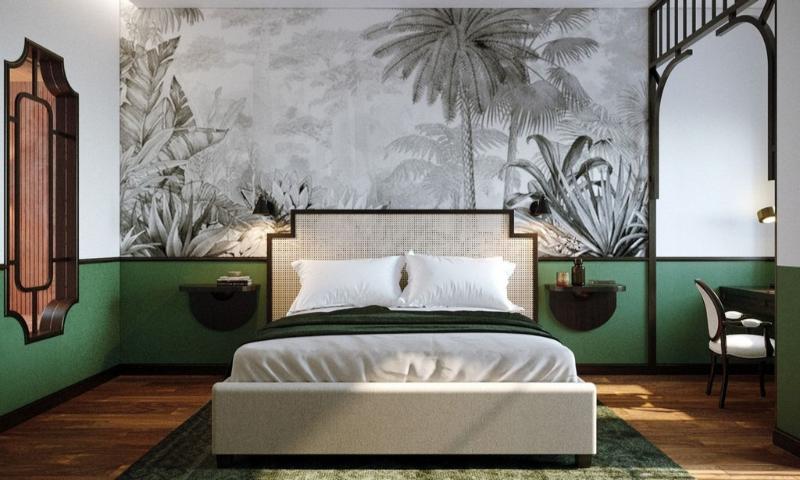 Mẫu tranh phong cách Indochine được yêu thích