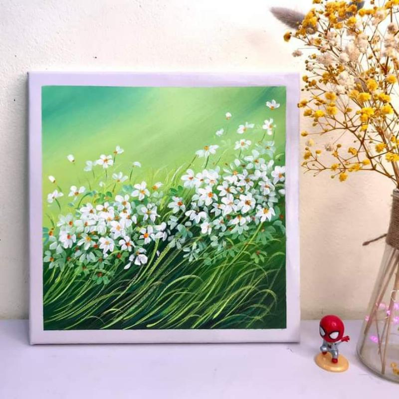 Tại hàn Quốc, tranh hoa cúc thể hiện lòng hiếu thảo và trung thành