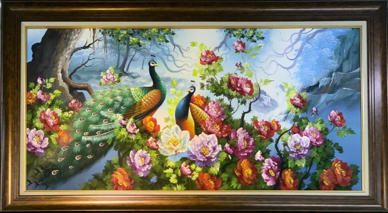 Tranh hoa trở thành nguồn cảm hứng bất tận trong nghệ thuật