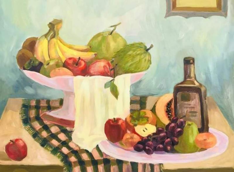 Tranh hoa quả thu hút vượng khí, tài lộc và hạnh phúc cho gia đình