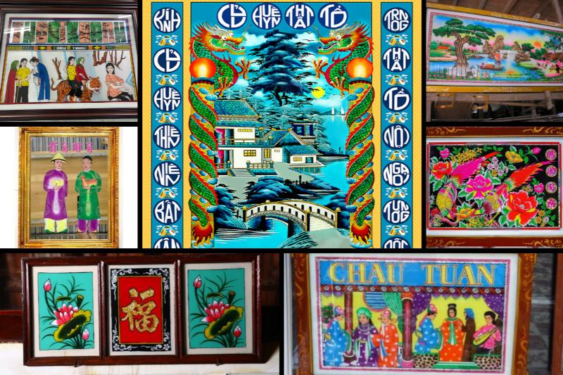 Tranh Kiếng Nam bộ độc đáo trong miền Nam 