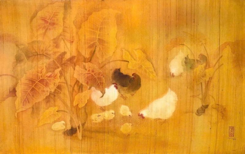 Khái niệm tranh lụa