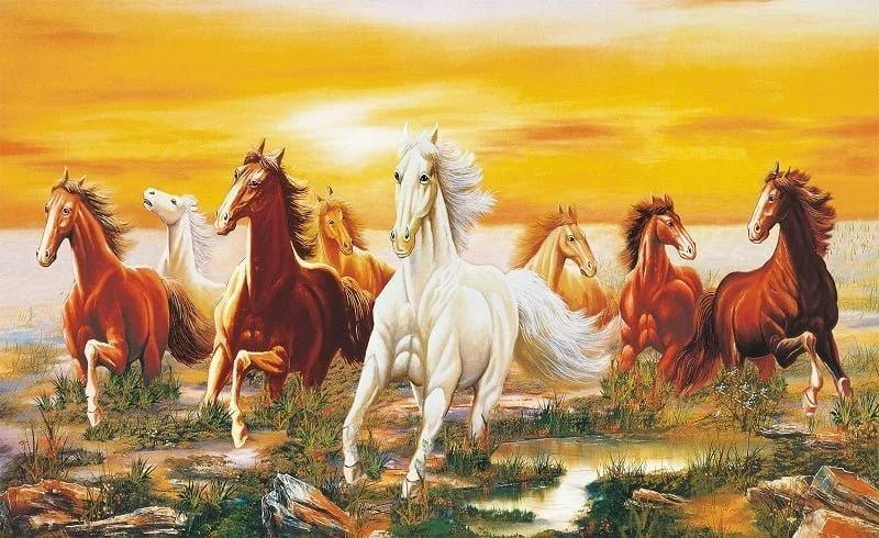 Tranh Mã Đáo Thành Công thích hợp cho người làm ăn, kinh doanh