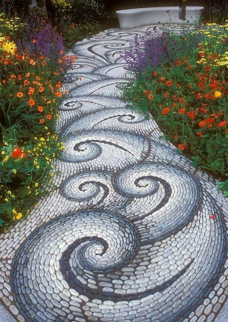 Tranh mosaic đá tự nhiên mang đến vẻ đẹp mạnh mẽ và sang trọng