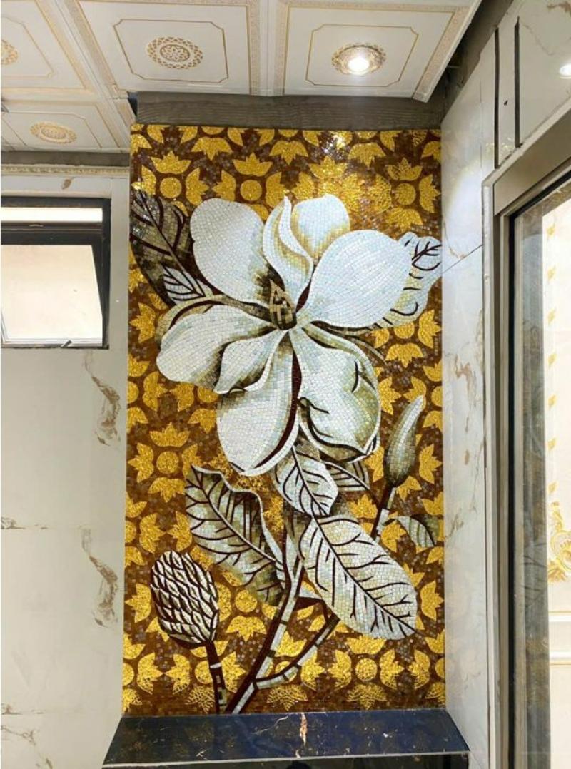 Tranh mosaic bằng gạch có khả năng cách âm, cách nhiệt và chống ẩm khá tốt