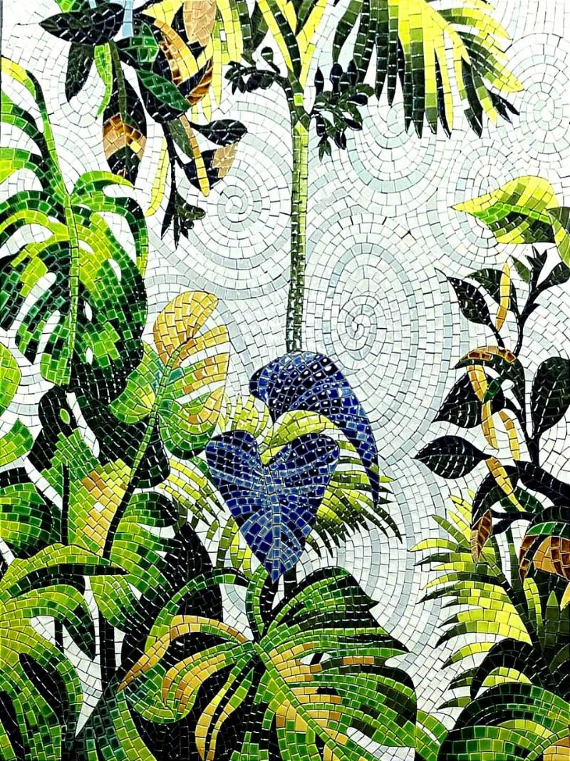 Tranh mosaic trang trí không gian nội thất mang lại cảm giác tinh tế, sang trọng và độc bản