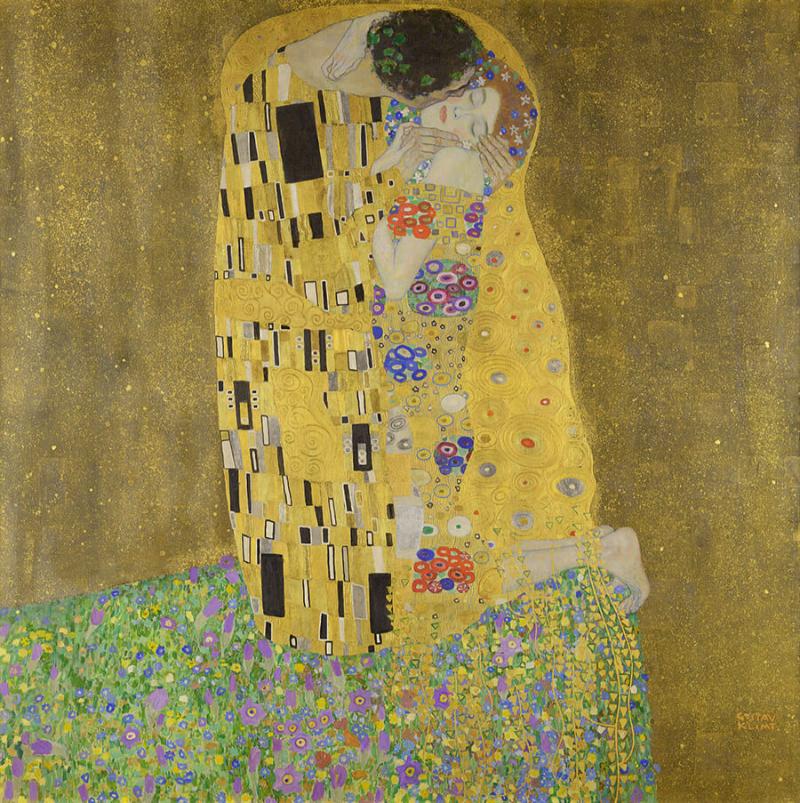 "Nụ Hôn" (The Kiss): Kiệt tác Vàng của Gustav Klimt, biểu tượng cho tình yêu và nghệ thuật Biểu tượng