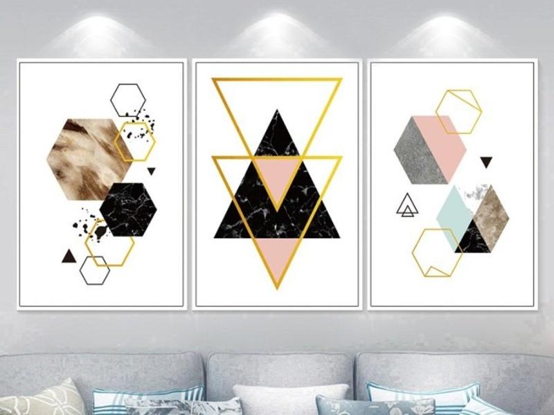 Tranh trừu tượng nghệ thuật cách điệu