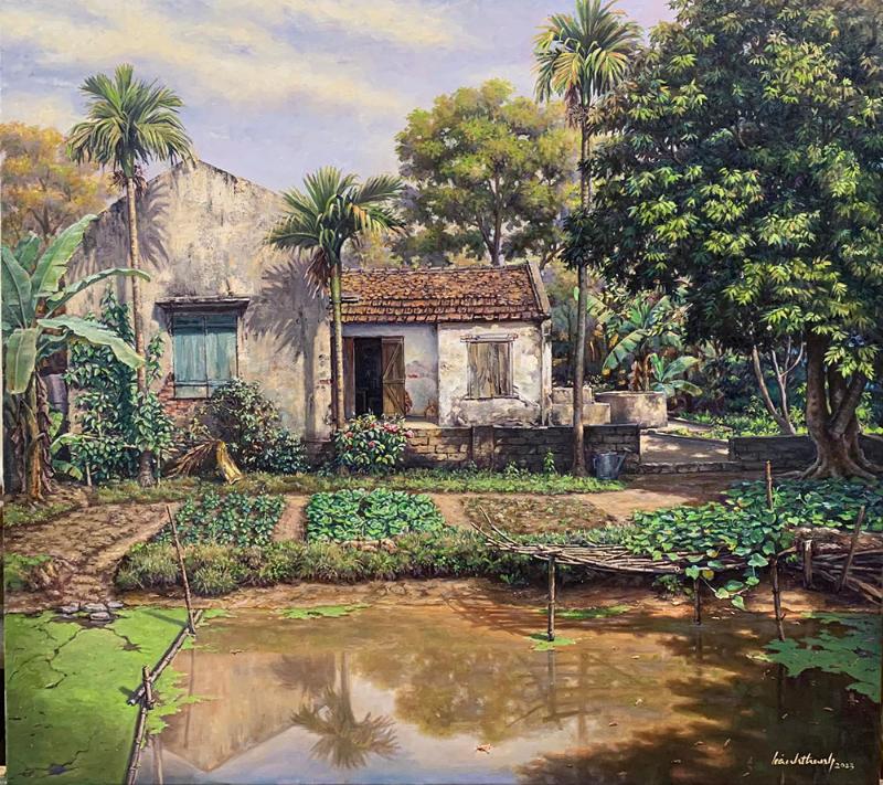 Bức tranh chân thực về nếp nhà và khu vườn thôn quê Việt Nam