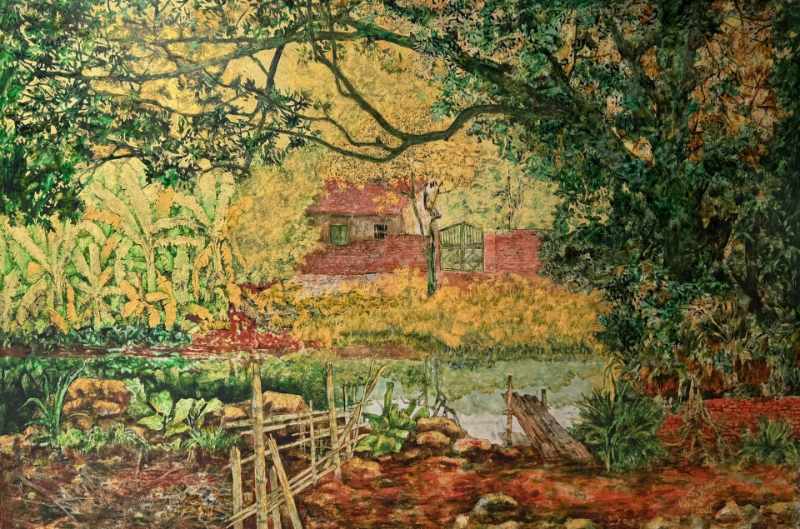 Mẫu tranh treo tường phòng ngủ số 17