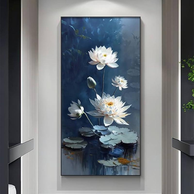 Nét chấm phá qua tác phẩm sơn mài hoa sen