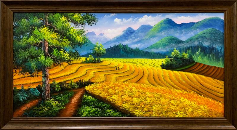 Ruộng bậc thang Mù Cang Chải: "Dải lụa vàng" uốn lượn, biểu tượng cho mùa gặt bội thu và cuộc sống sung túc