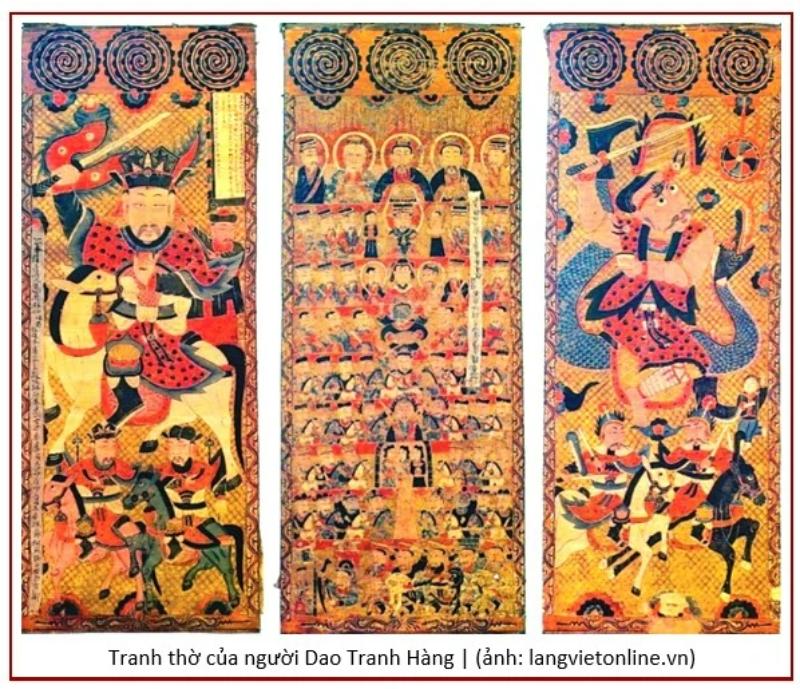 Tranh thờ miền núi của người Dao minh chứng cho nền văn hóa tâm linh phong phú