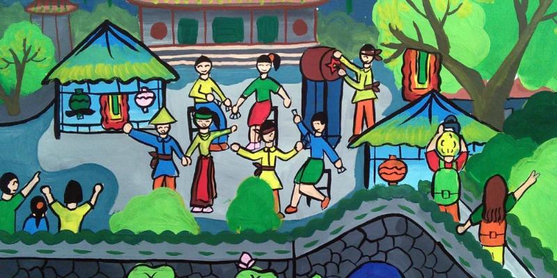 Trò chơi dân gian trong lễ hội ngày giỗ tổ Hùng Vương