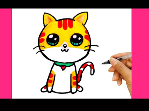 Tô màu hiệu ứng màu cho mèo