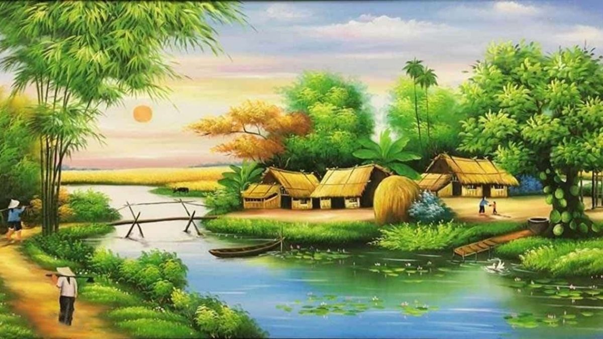 Vì sao nên vẽ tranh phong cảnh