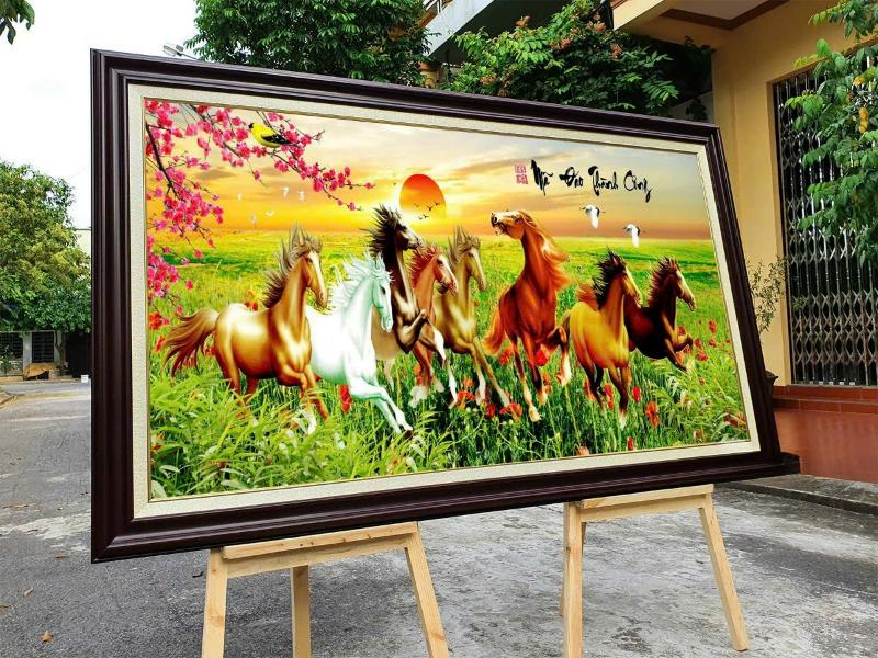Tranh Mã Đáo Thành Công hợp mệnh gì