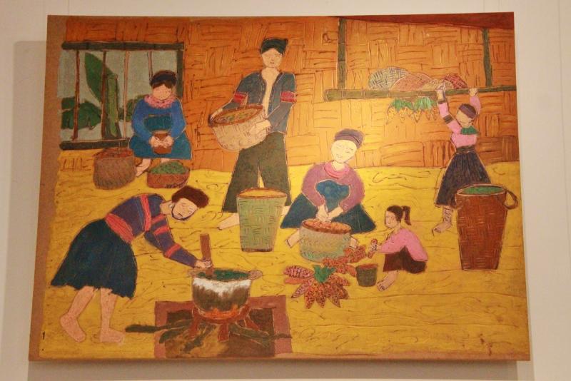 Màu sắc tươi sáng gợi nhớ thiên nhiên