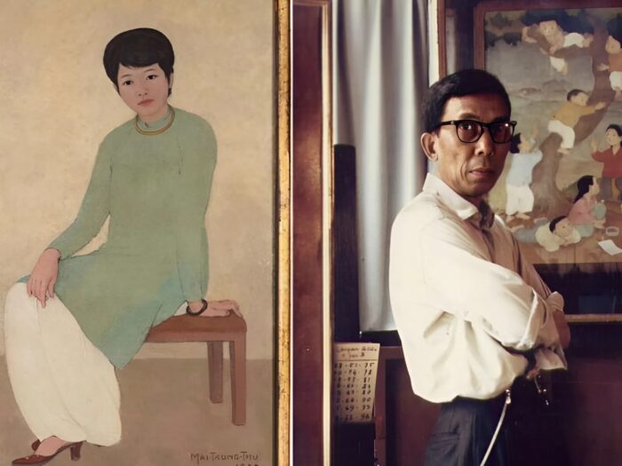 yếu tố dân tộc trong tranh của một họa sĩ