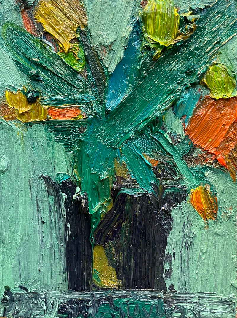 Mẫu tranh tĩnh vật màu đẹp số 10