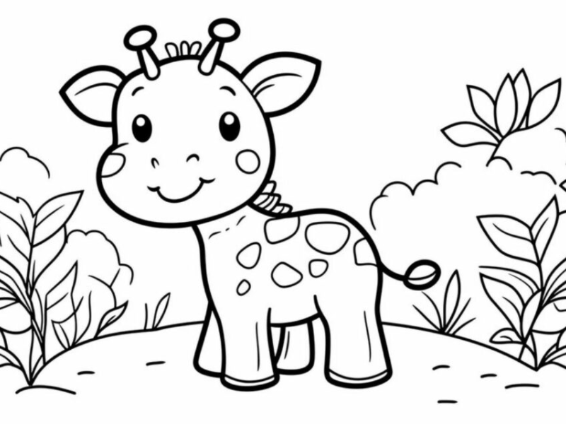 Tranh tô màu con vật