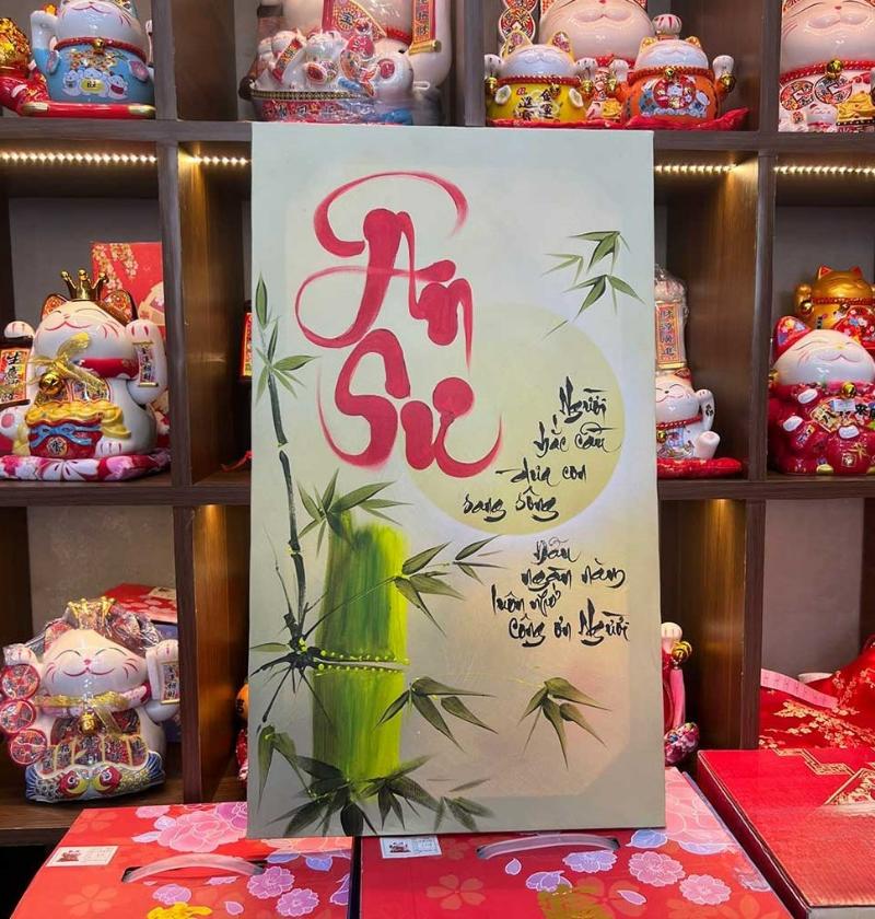 Tranh Thư Pháp Ân Sư – Món quà tri ân thầy cô đầy ý nghĩa 10 3