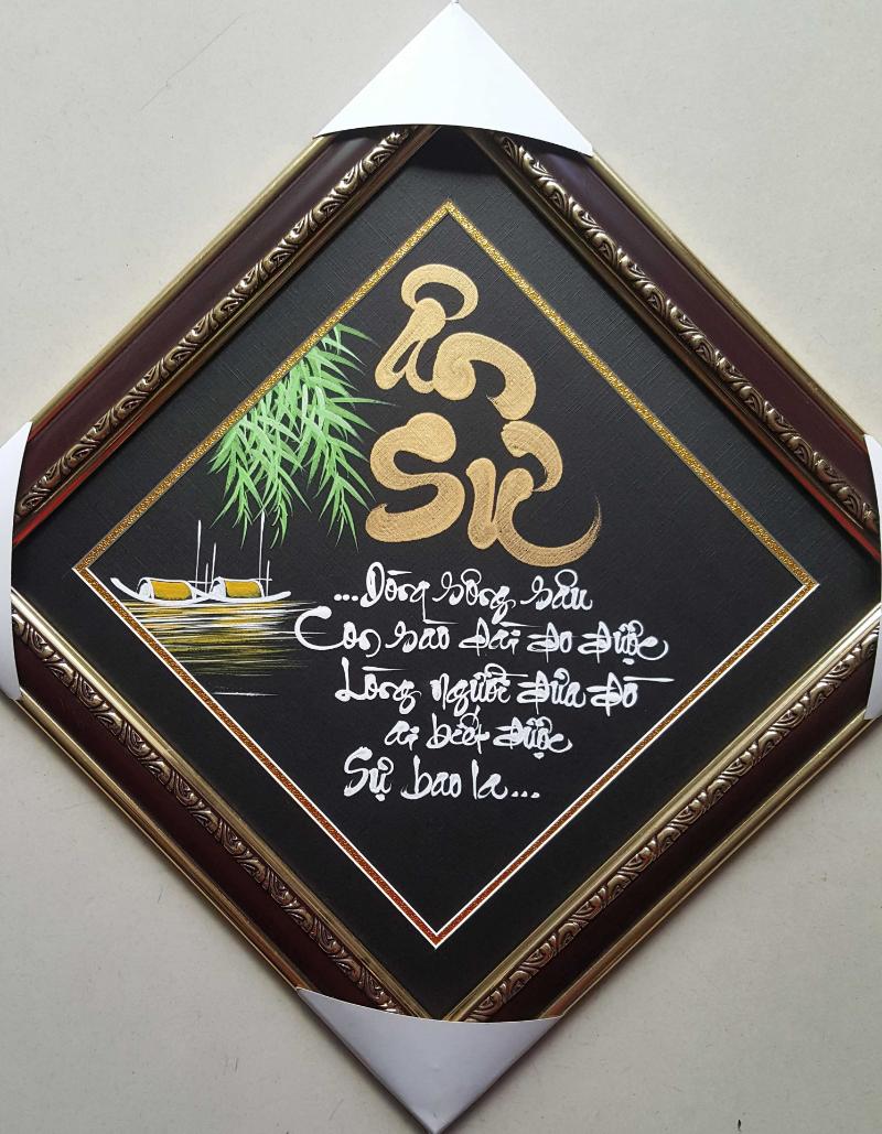 Tranh Thư Pháp Ân Sư – Món quà tri ân thầy cô đầy ý nghĩa 11 4