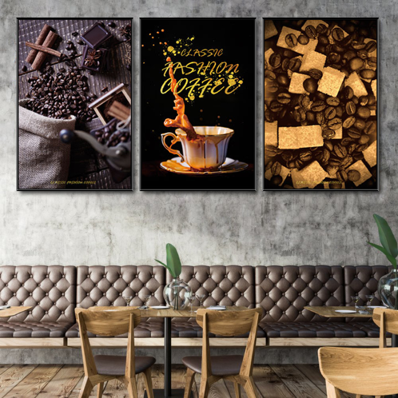 29+ Mẫu tranh trang trí quán Cafe đẹp chill và hút khách 15 5 3