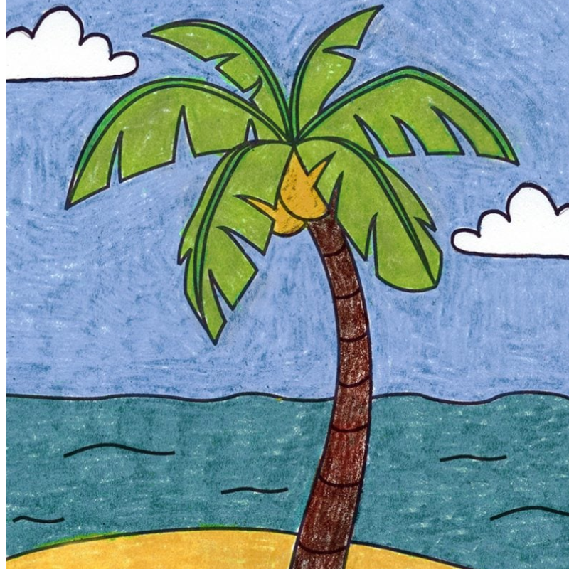 Ý nghĩa tranh cây dừa trong phong thủy