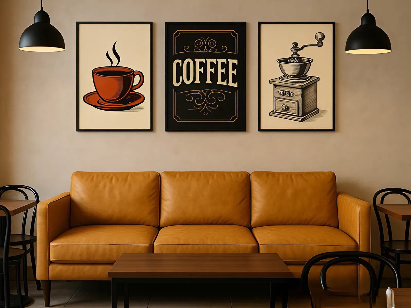 29+ Mẫu tranh trang trí quán Cafe đẹp chill và hút khách 1 BetterImage 1762781469064