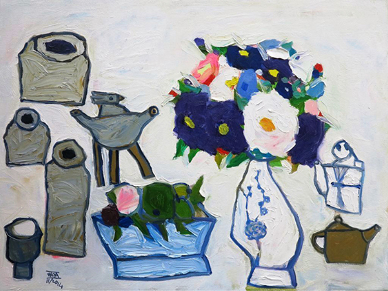 Tác phẩm “Hoa giữa ngày trăng