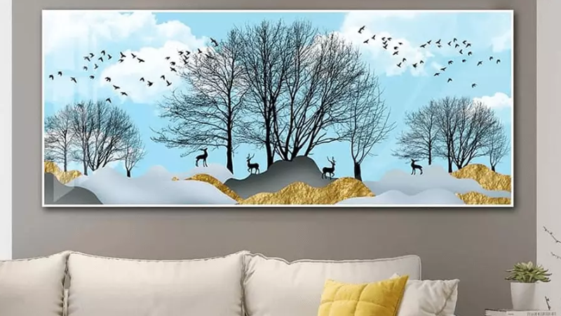 Ưu điểm nổi bật của tranh Canvas