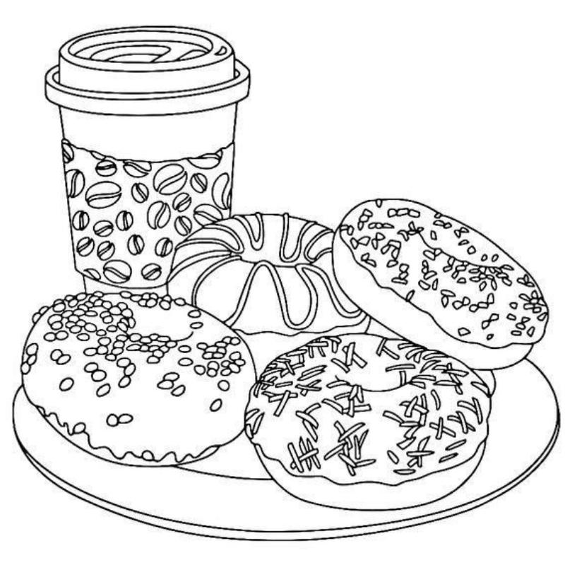 Tranh to mau do an anime Hai san tuoi song