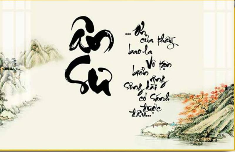 Tranh Thư Pháp Ân Sư – Món quà tri ân thầy cô đầy ý nghĩa 3 Ý nghĩa tranh ân sư thư pháp